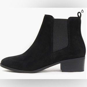 Soda Teapot Women Low Chelsea Ankle Boot 8.5 Black